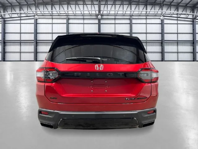 New 2026 Radiant Red Metallic II Honda AWD Black Edition image 4