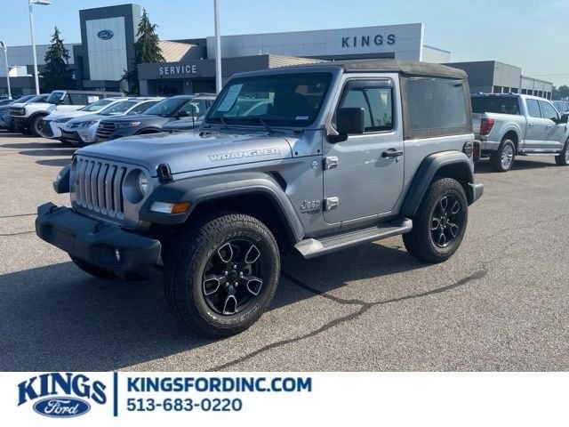 Certified Used 2018 Billet Silver Metallic Clearcoat Jeep Sport S image 1