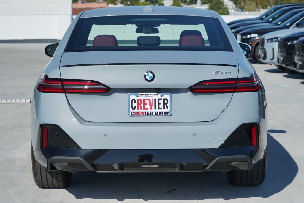 New 2027 Brooklyn Grey Metallic BMW 530i image 7
