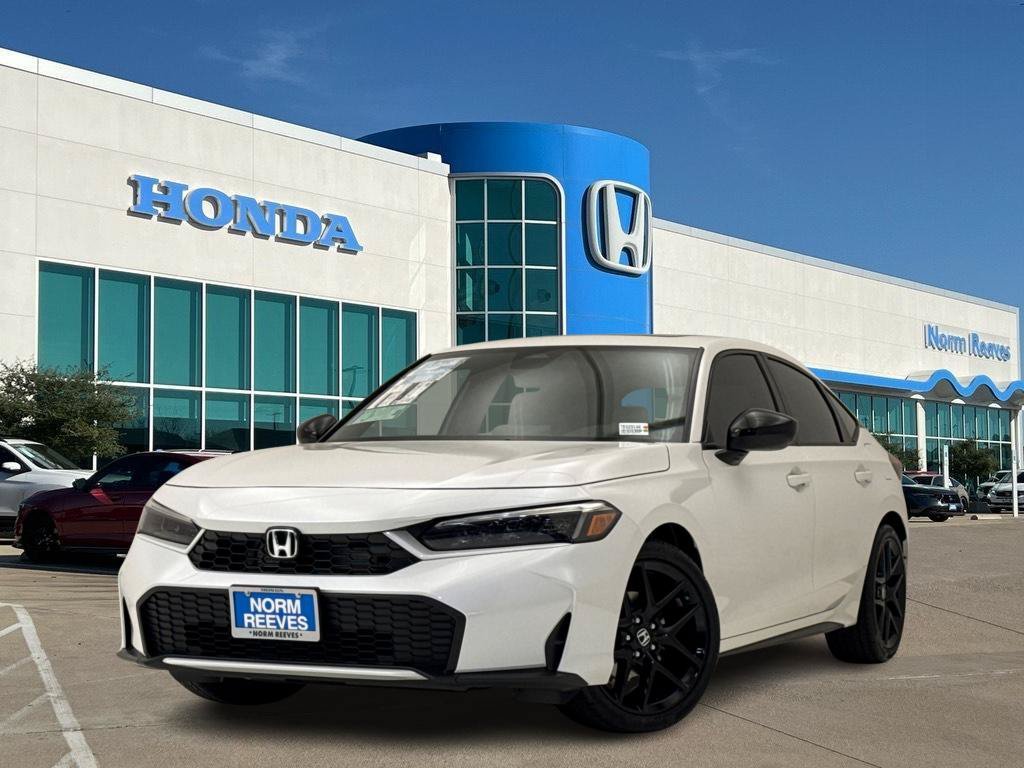 New 2026 Platinum White Pearl Honda Sport image 1