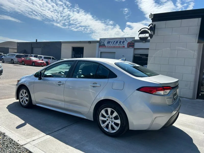 Used 2023 Silver Toyota LE Sedan 4D image 7