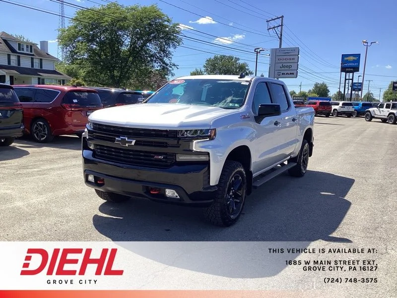 Used 2022 Silver Chevrolet LT Trail Boss image 3