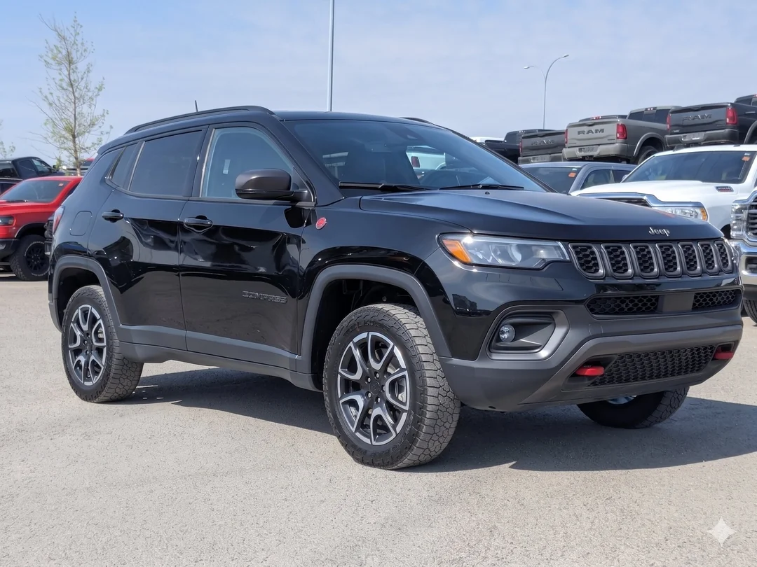 Certified Used 2024 Black Jeep Trailhawk - - 4x4 - Leather - Sun & Sound Grp - Alpine Audio - NAV & More! image 2