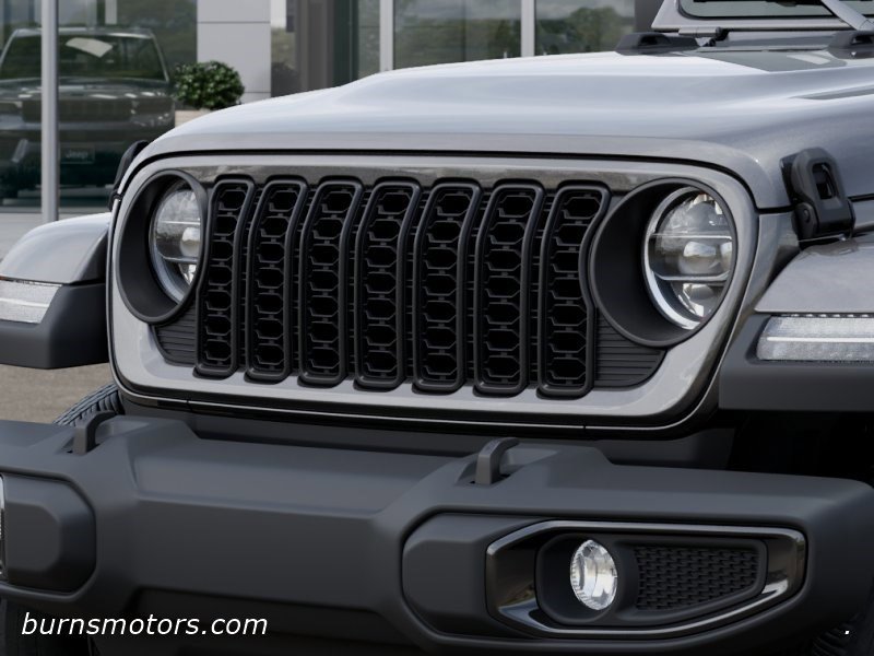 New 2026 Granite Crystal Metallic Clear-Coat Exterior Paint Jeep Sport S Dark Sky image 11