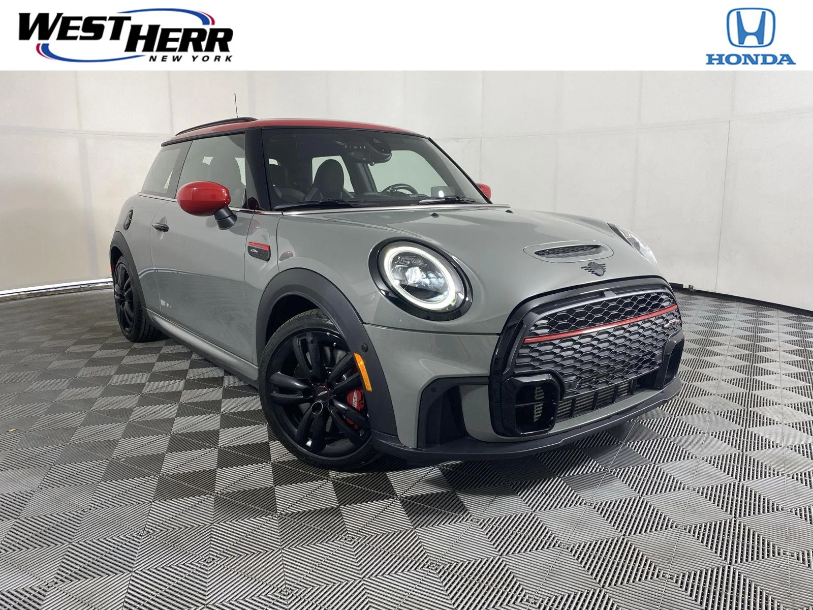 Used 2022 Moonwalk Grey Metallic MINI John Cooper Works image 1