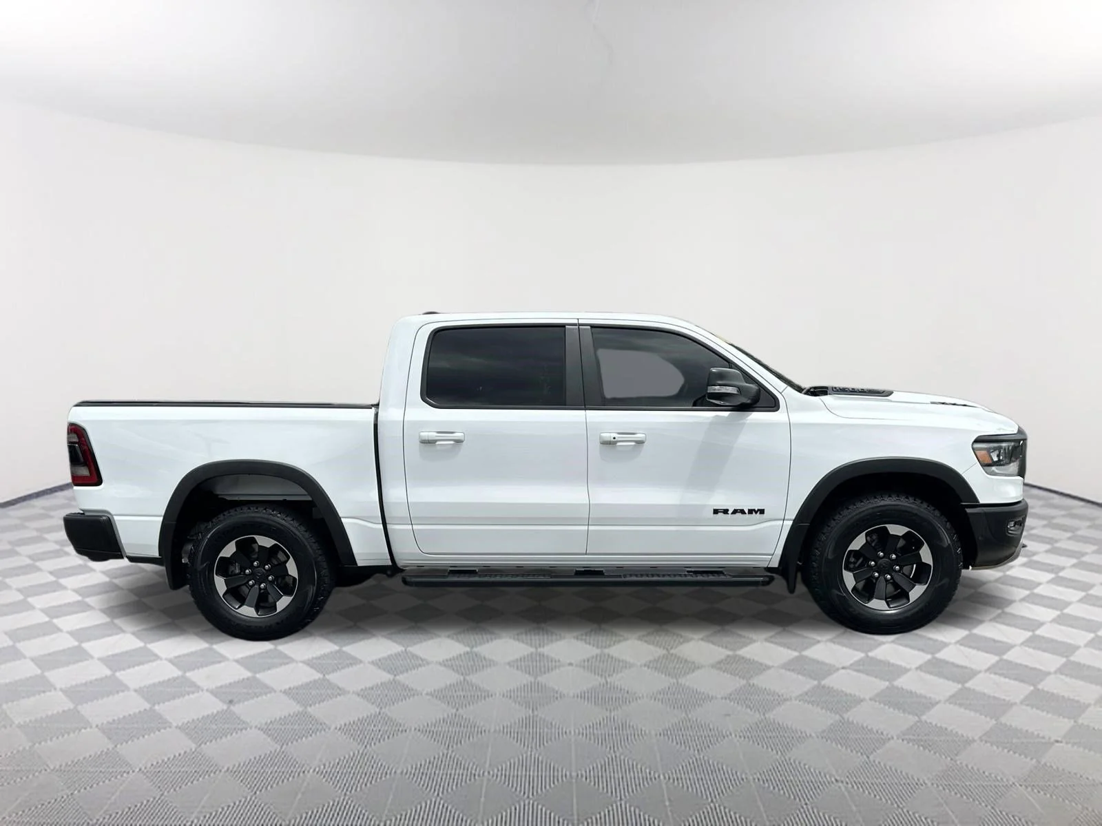 Used 2019 Bright White Clear Coat Ram Rebel image 4