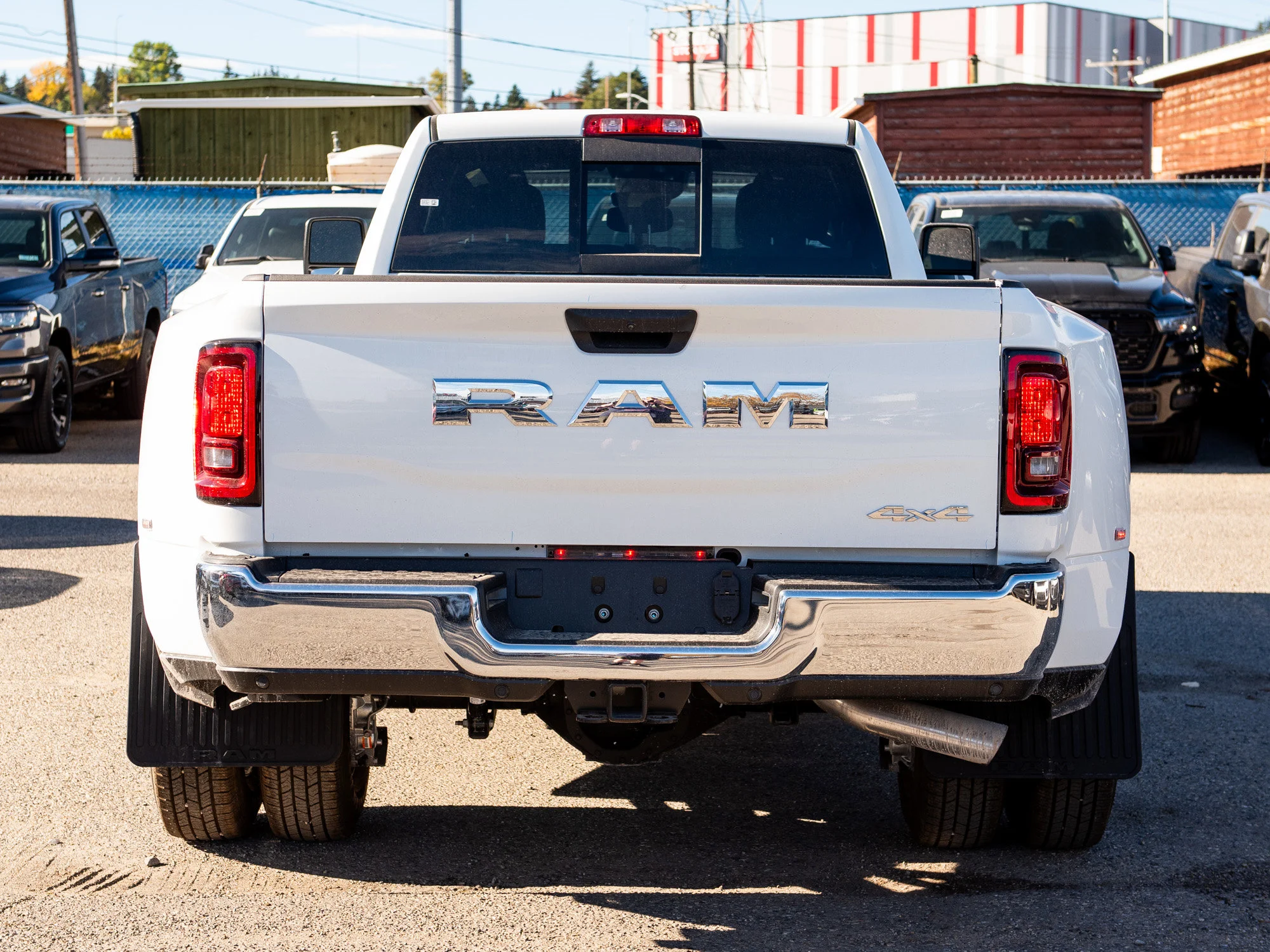 New 2026 White RAM Tradesman* Dually 8
