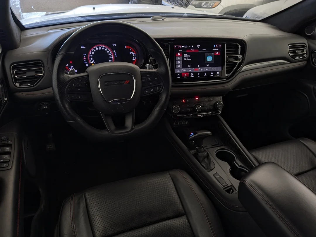 Certified Used 2024 triple nickel Dodge R/T Plus - - AWD - Blacktop Pkg - Fold N Tumble 2nd row - Nappa Leather & More! image 24