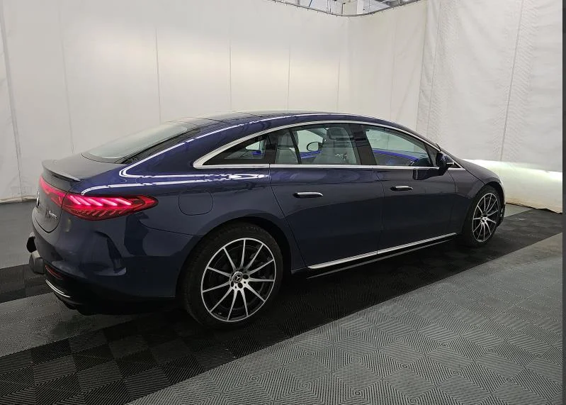 Used 2023 Twilight Blue Metallic Mercedes-Benz EQS 580 image 2