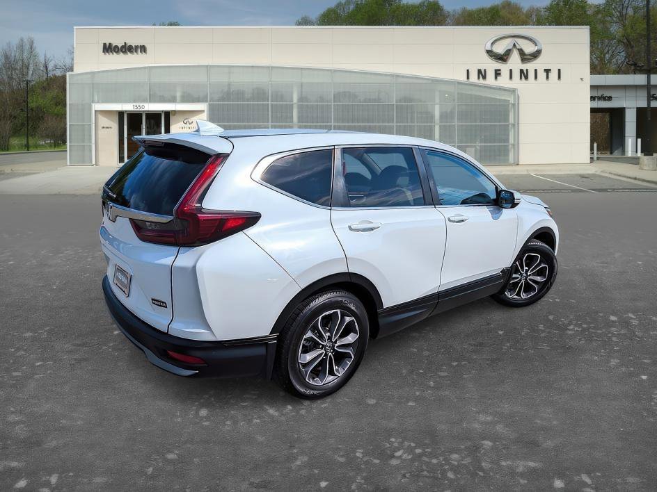 Used 2020 Platinum White Pearl Honda EX image 4