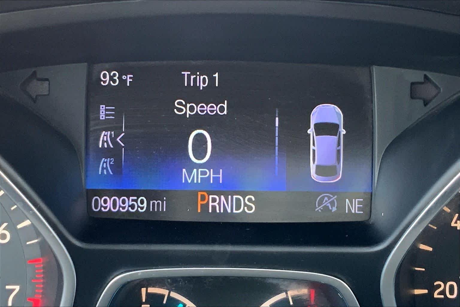 Used 2017 Shadow Black Ford SE image 23