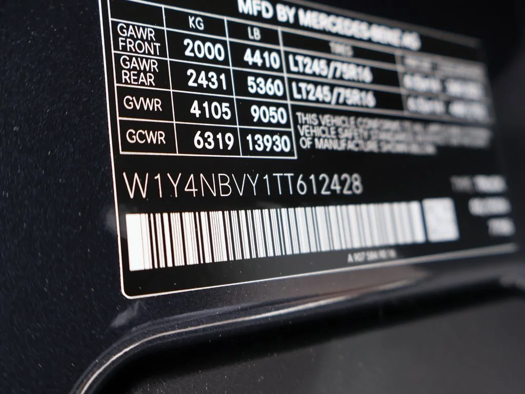 New 2026 Tenorite Gray Metallic Mercedes-Benz Cargo 144 WB image 54