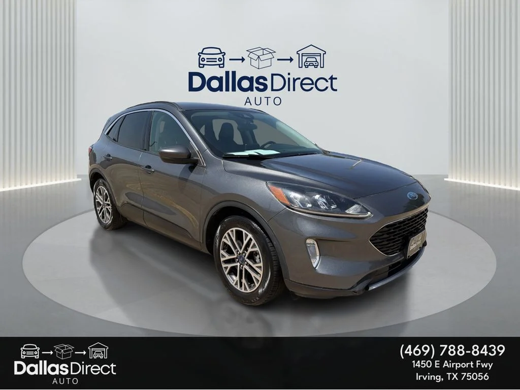 Used 2020 Magnetic Metallic Ford SEL image 2