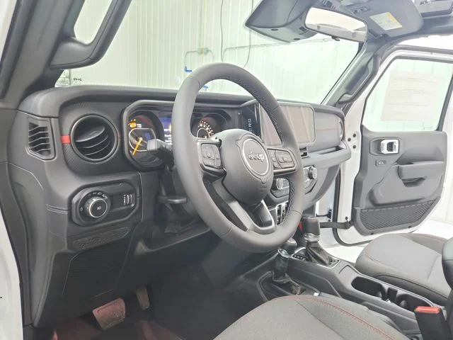 New 2026 Bright White Clearcoat Jeep Rubicon image 18