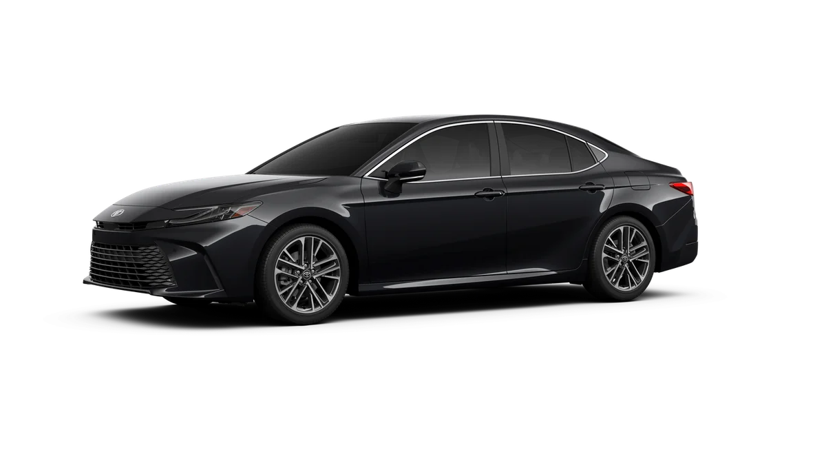 New 2026 Midnight Black Metallic Toyota XLE image 3