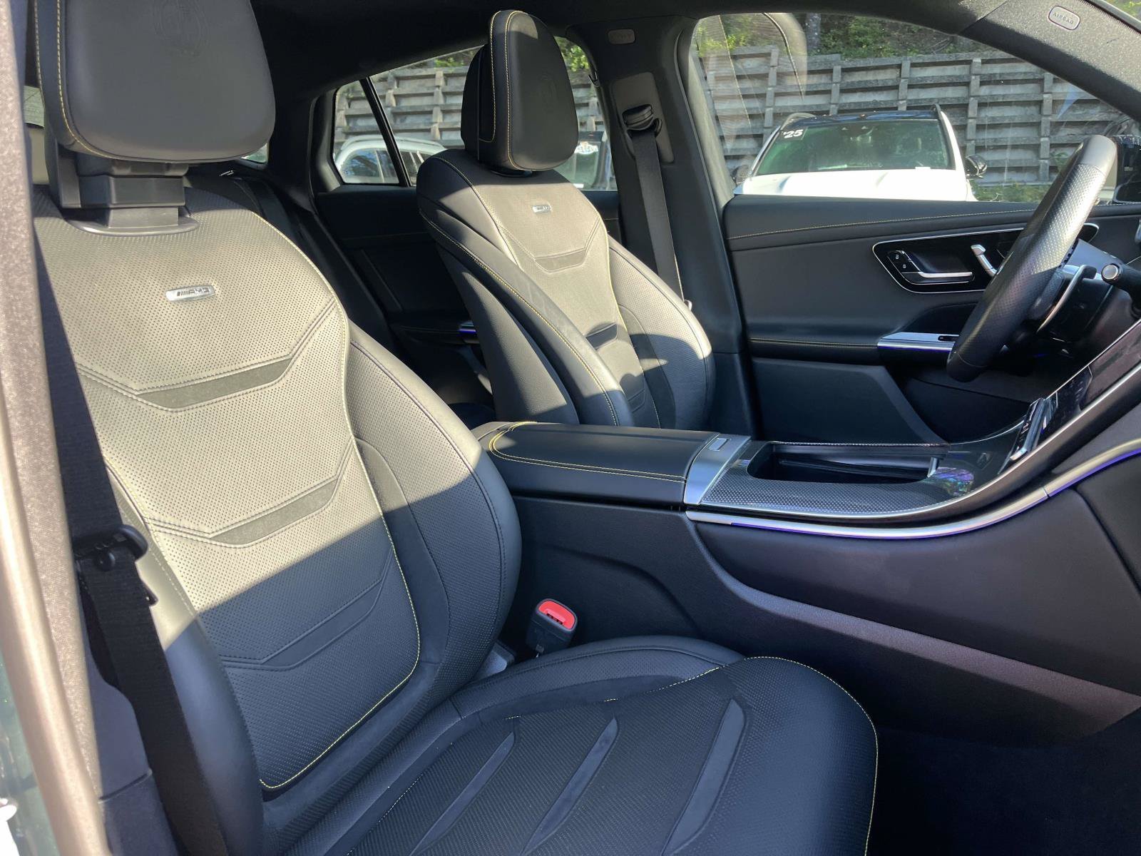 Certified Used 2025 Verde Silver Metallic Mercedes-Benz AMG® GLC 63 S E Performance 4MATIC® Coupe image 57