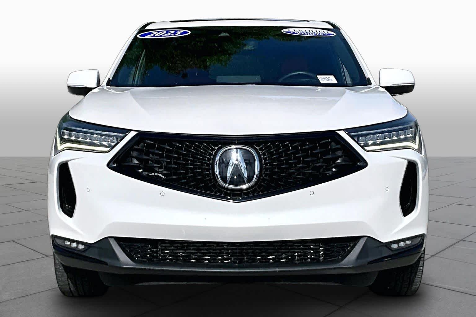 Used 2023 Platinum White Pearl Acura w/A-Spec Package image 4
