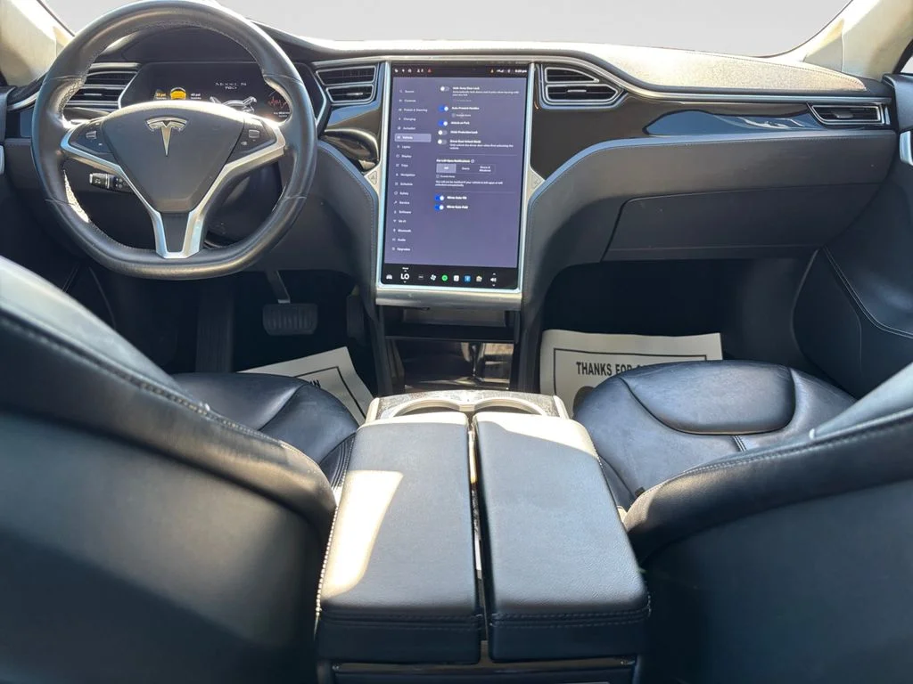 Used 2015 Gray Tesla 70D image 14