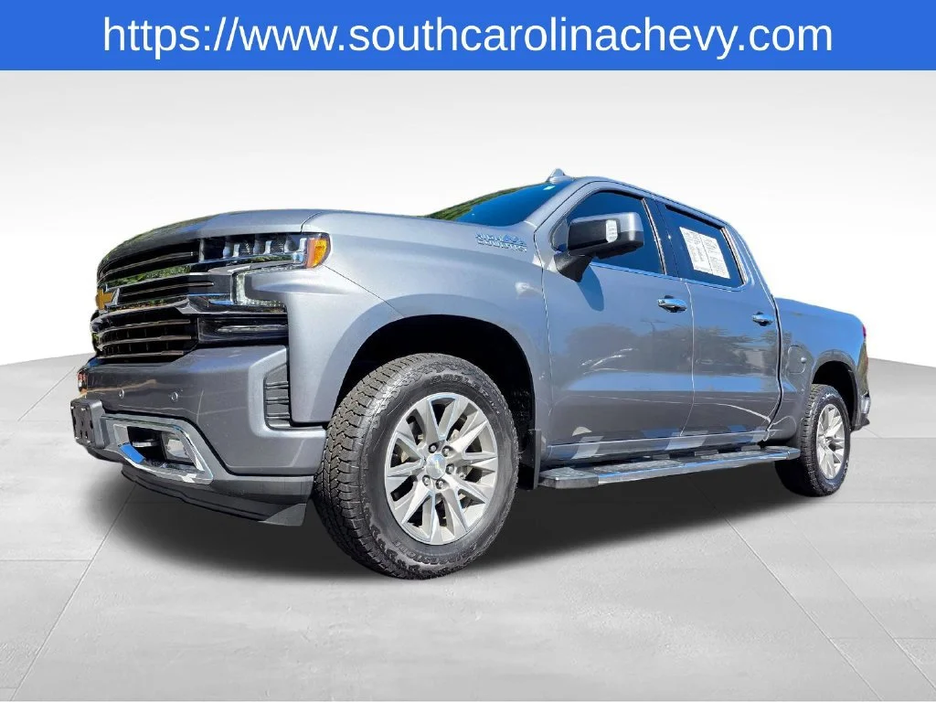 Used 2021 SATIN STEEL METALLIC Chevrolet High Country image 37