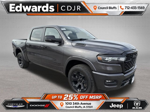New 2027 Granite Crystal Metallic Clear-Coat Exterior Paint RAM Big Horn image 1