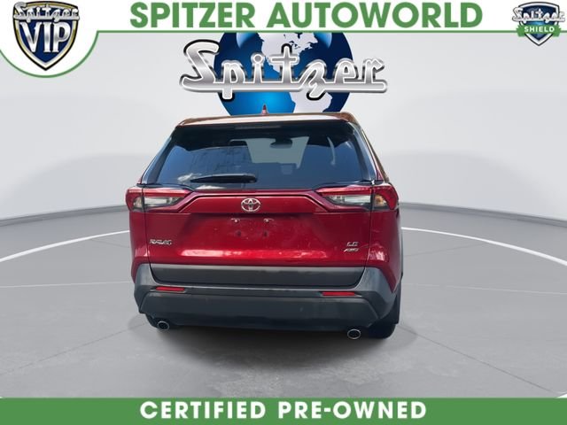Certified Used 2025 Red Toyota LE image 8