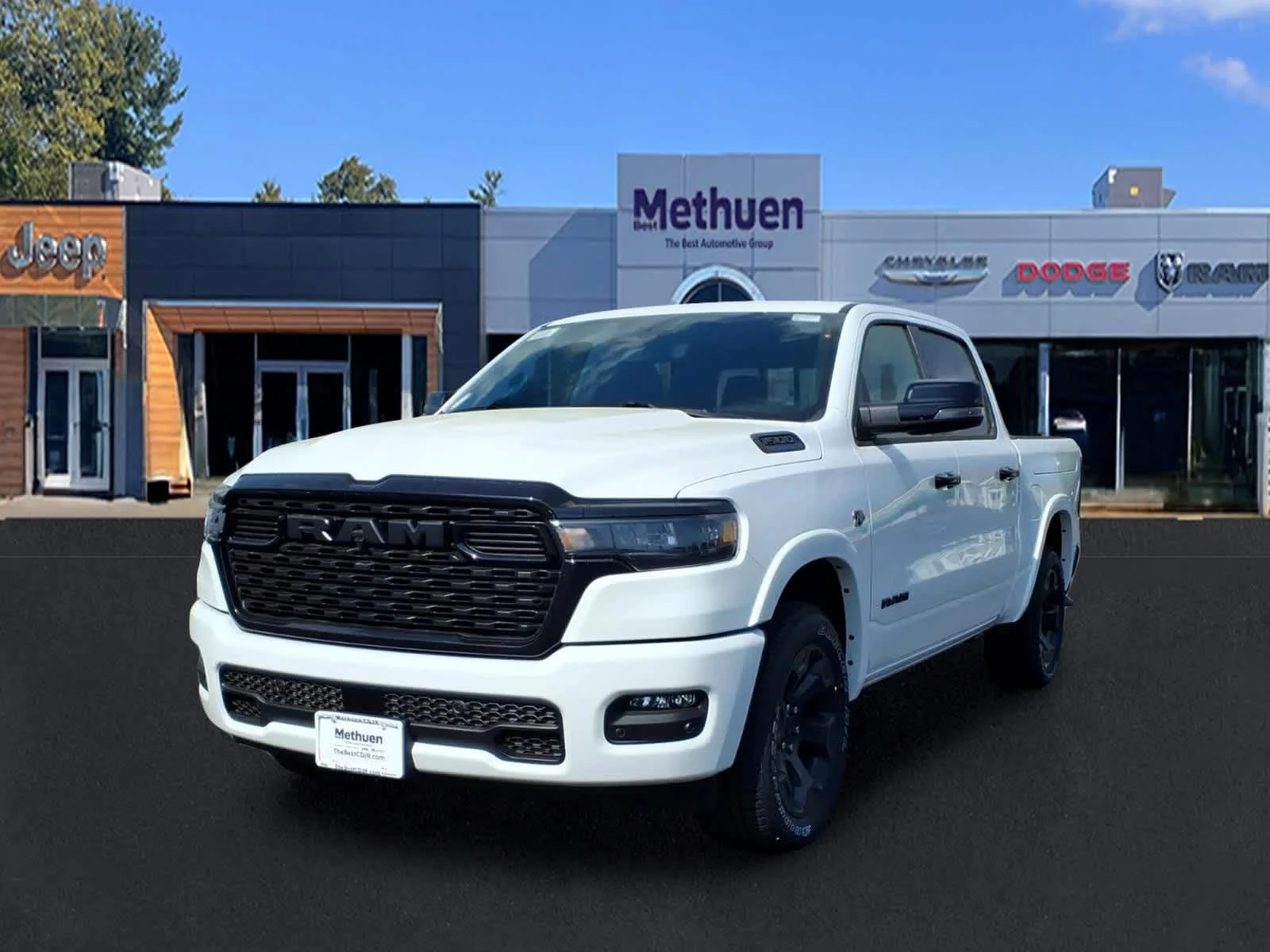 New 2026 Bright White Clearcoat Ram Big Horn image 3