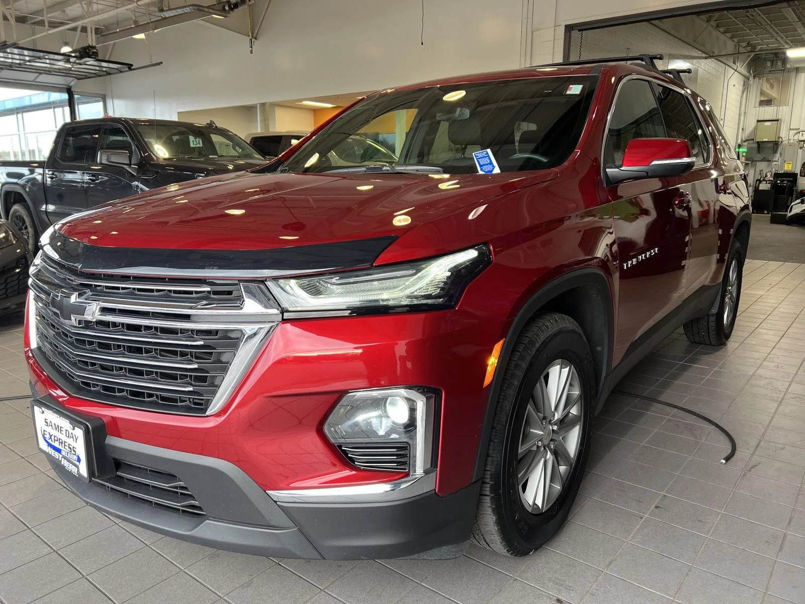 Used 2023 Radiant Red Tintcoat Chevrolet LT Leather image 4