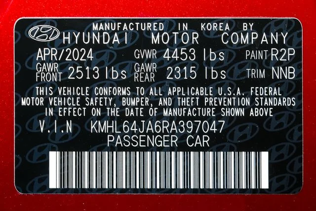 Used 2024 Red Hyundai SEL image 39