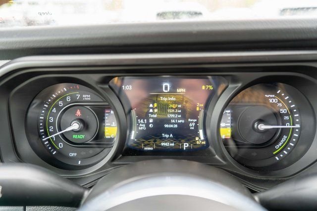 Used 2024 Gray Jeep Sahara 4xe image 20