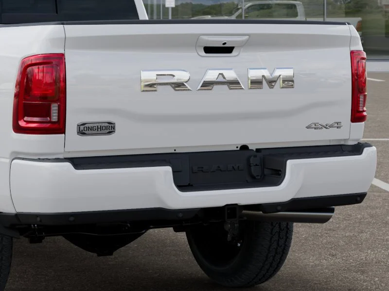 New 2026 Bright White Clear-Coat Exterior Paint RAM Longhorn image 13