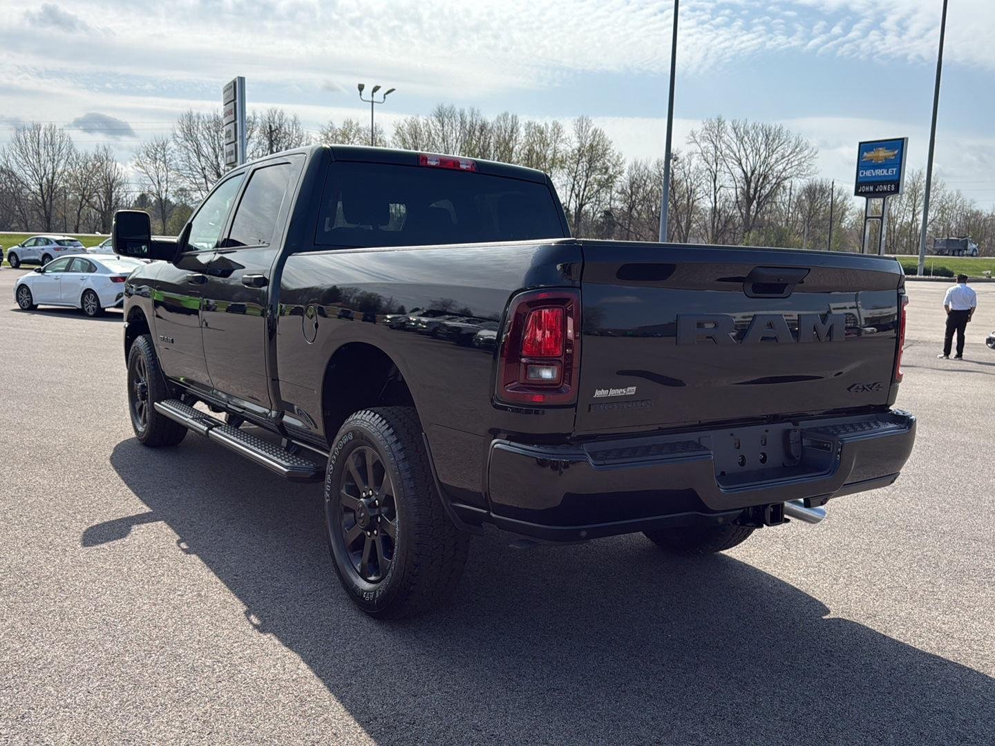 New 2026 Diamond Black Crystal Pearl-Coat Exterior Paint RAM Big Horn image 16