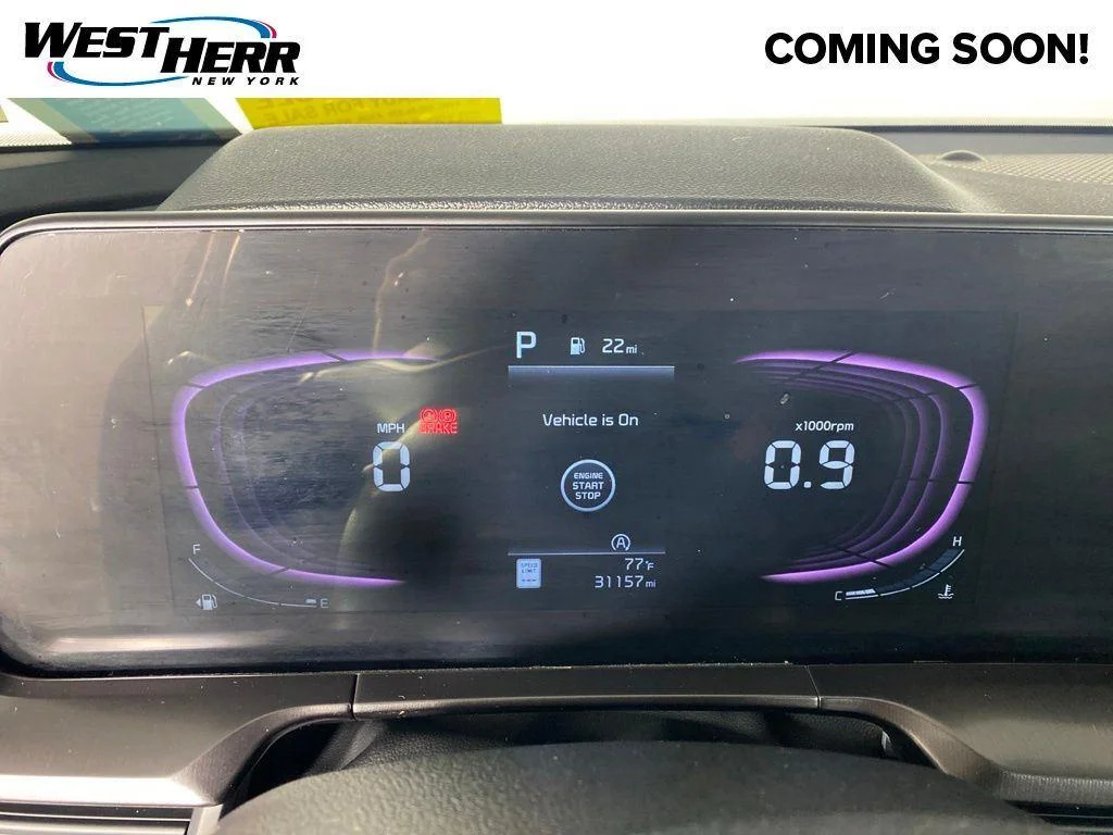Used 2023 Ebony Black Kia S image 2