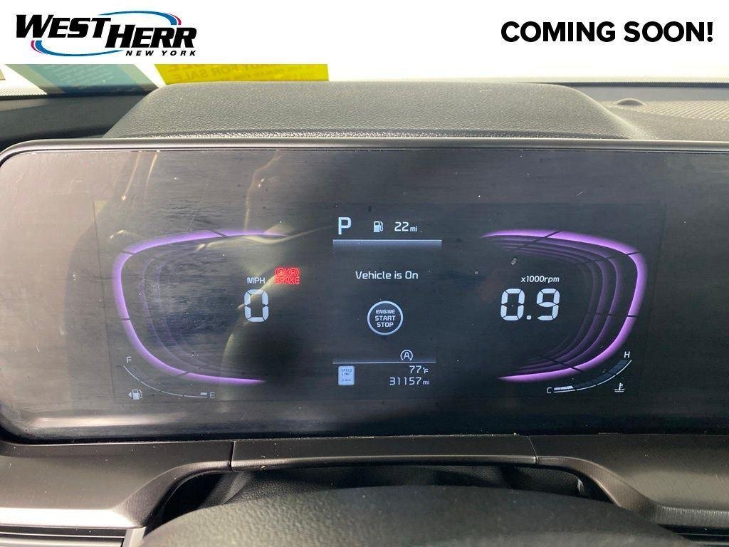 Used 2023 Ebony Black Kia S image 2