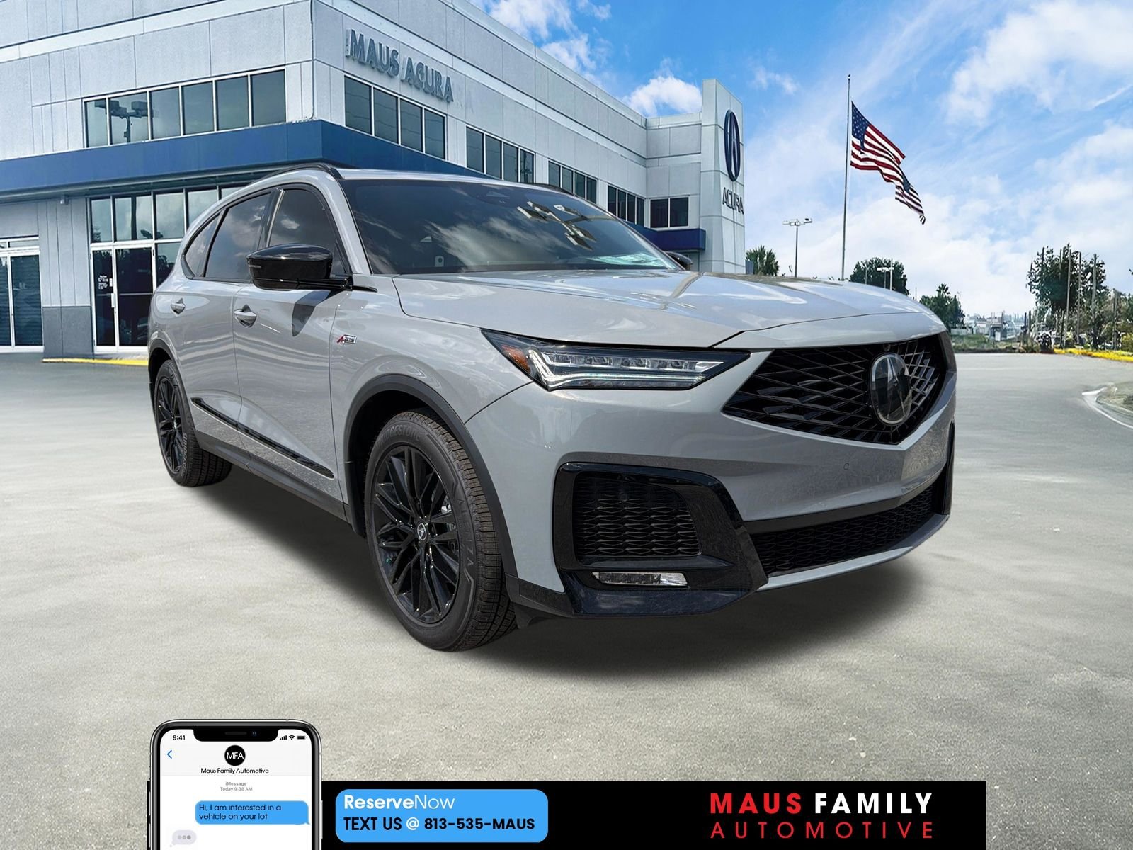 New 2026 Urban Gray Pearl Acura A-Spec Advance Package image 1