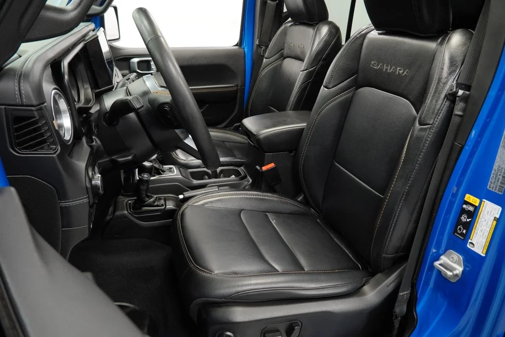 Used 2024 Blue Jeep Sahara 4xe image 20