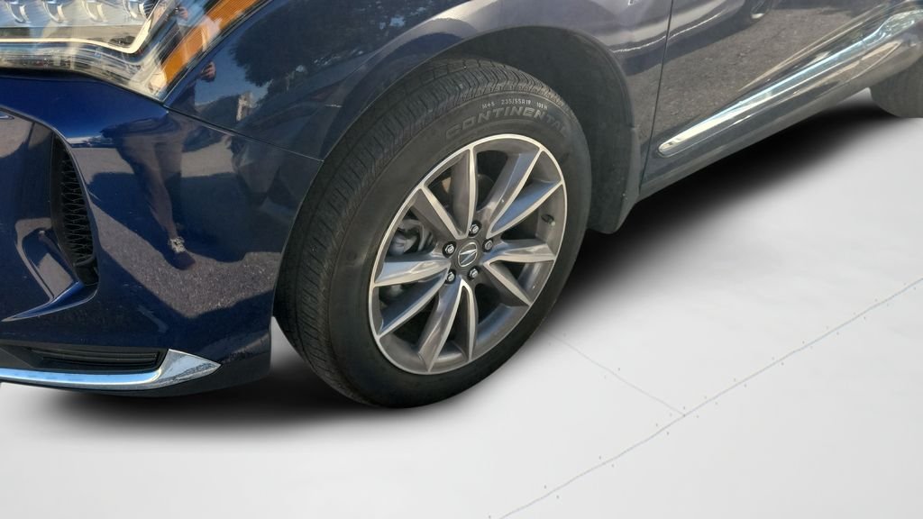 Used 2024 Fathom Blue Pearl Acura SH-AWD TECH image 7