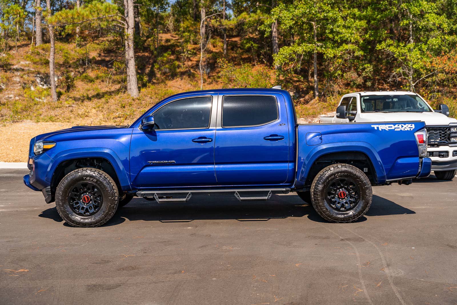 Certified Used 2022 Blue Toyota TRD Sport image 4