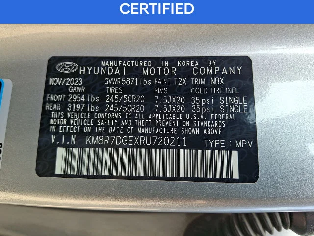 Certified Used 2024 Silver Hyundai Calligraphy image 27
