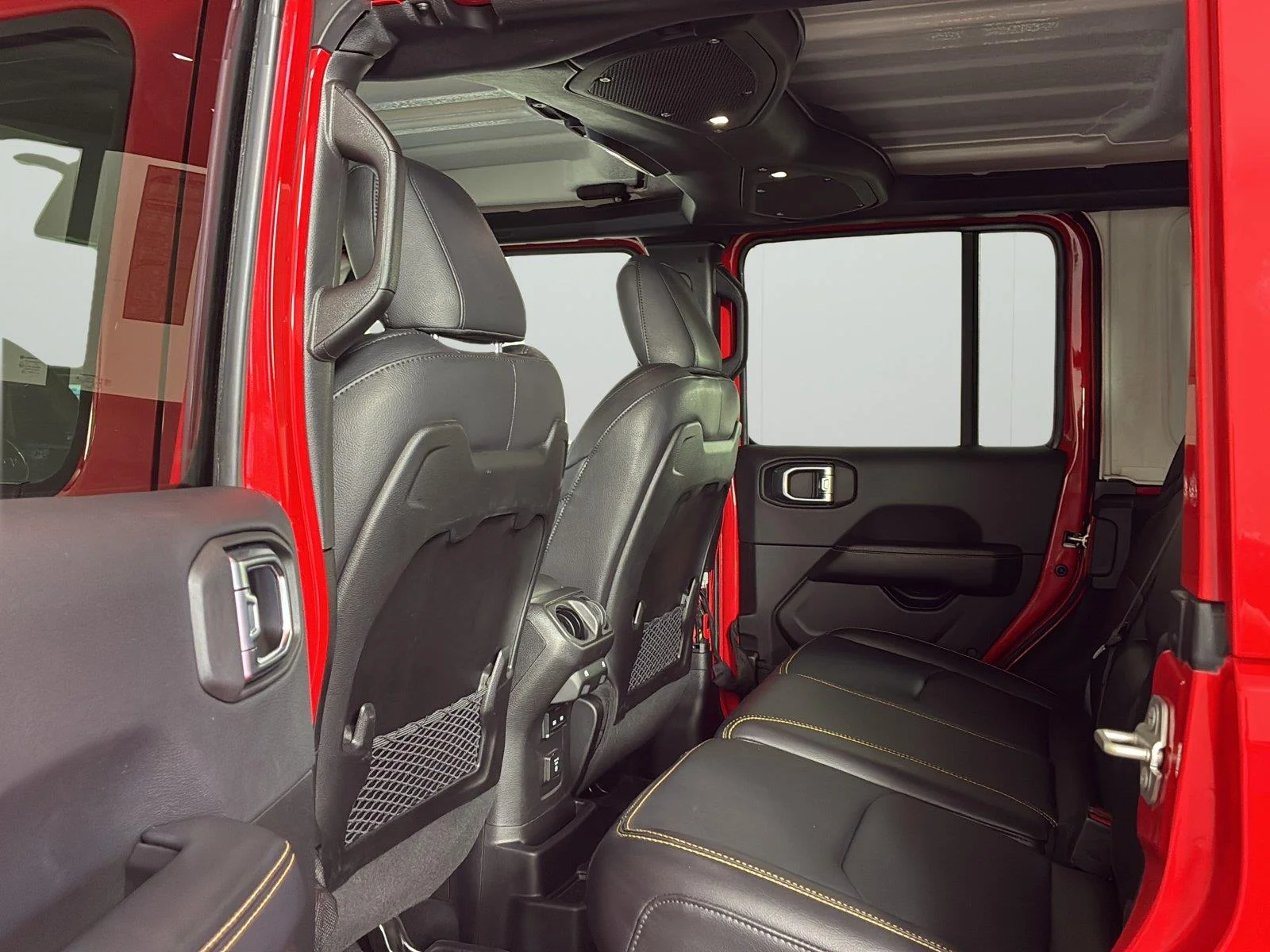 Used 2024 Firecracker Red Clearcoat Jeep Sahara image 21