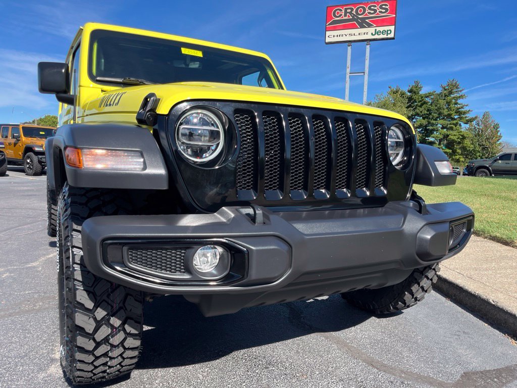 Used 2022 High Velocity Clearcoat Jeep Unlimited Willys image 50