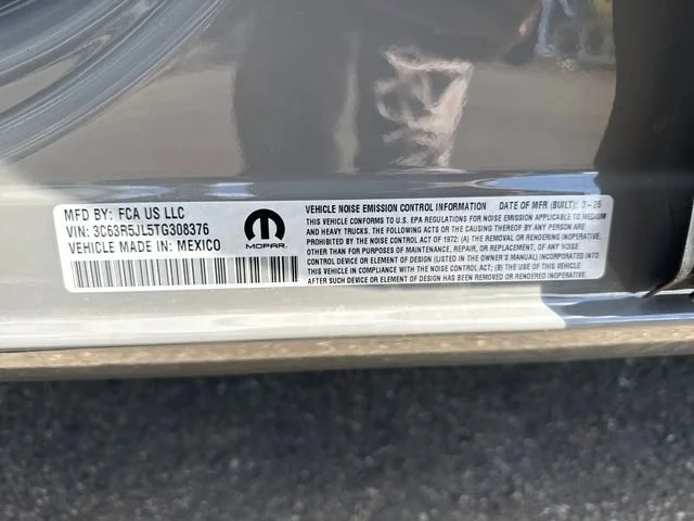 New 2026 Ceramic Gray Clearcoat Ram Big Horn image 16