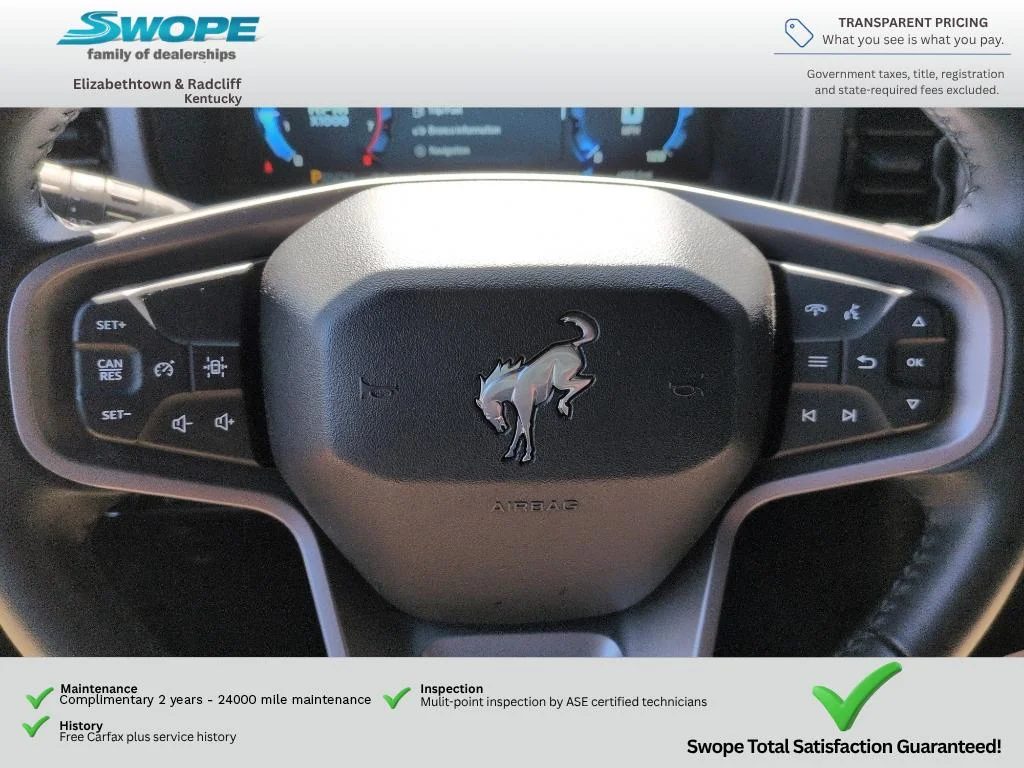 Used 2025 Azure / Gray Metallic Ford Big Bend image 21