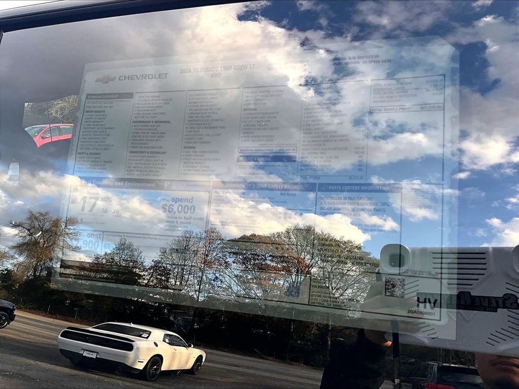 New 2026 Chevrolet Silverado 1500 LT 4D Crew Cab