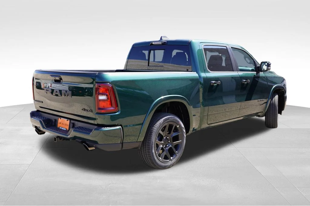 New 2027 Serrano-Green Metallic Exterior Paint RAM Laramie image 3