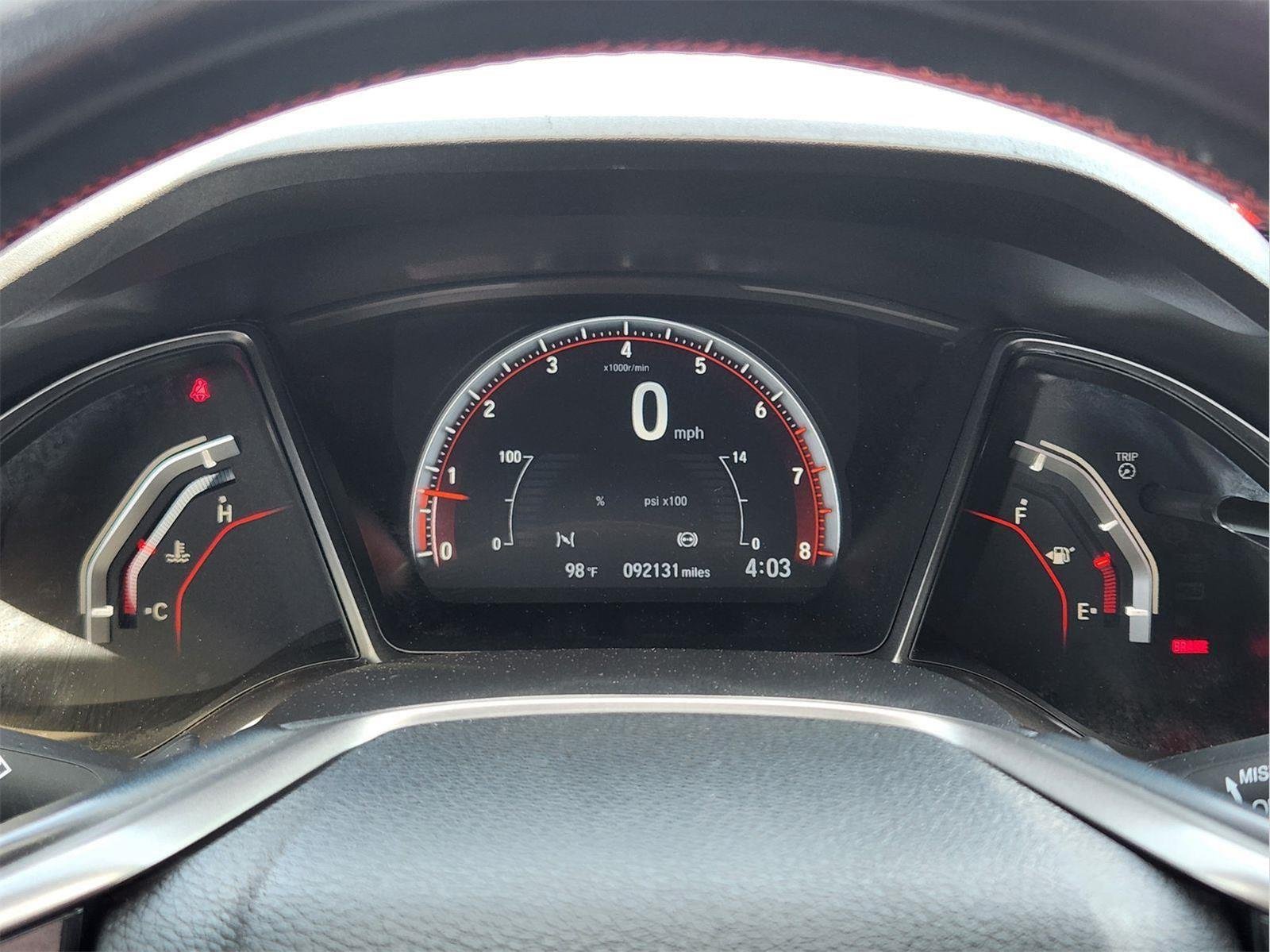Certified Used 2020 Platinum White Pearl Honda SI image 14