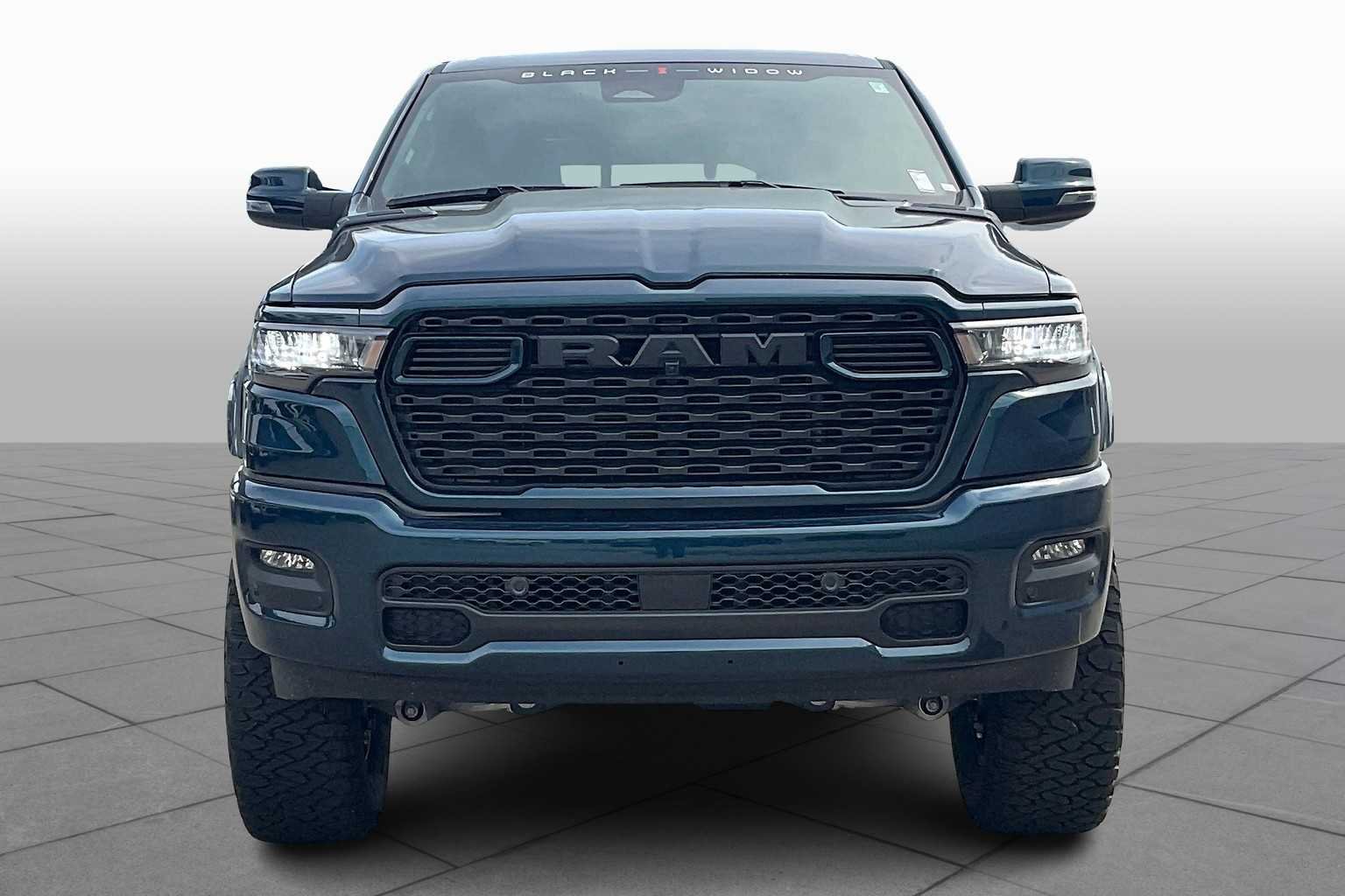 New 2025 Diamond Black Crystal Pearl-Coat Exterior Paint RAM Big Horn image 3
