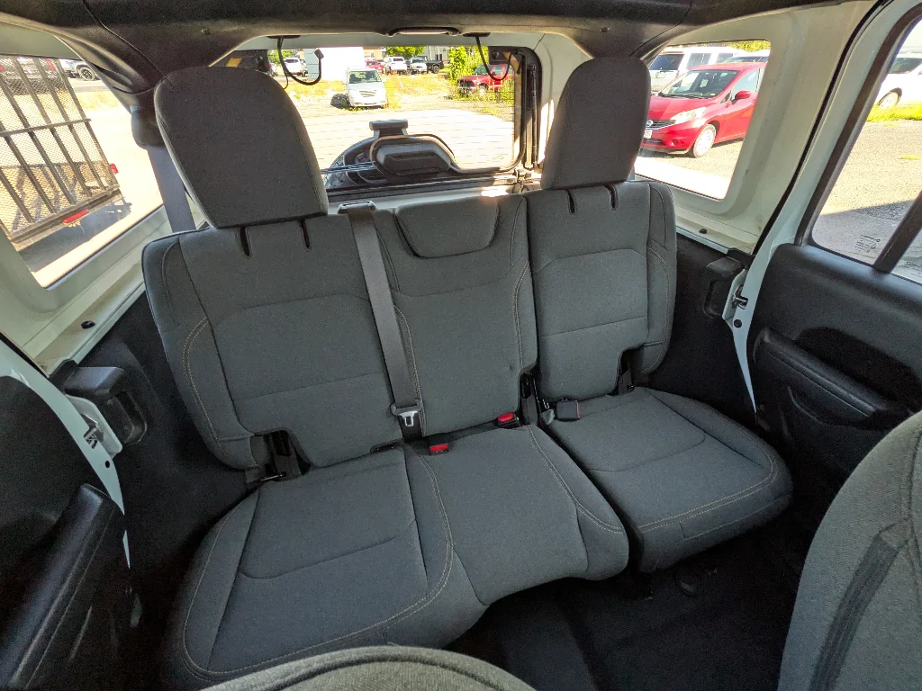 Used 2024 Bright White Clearcoat Jeep Sport RHD image 16
