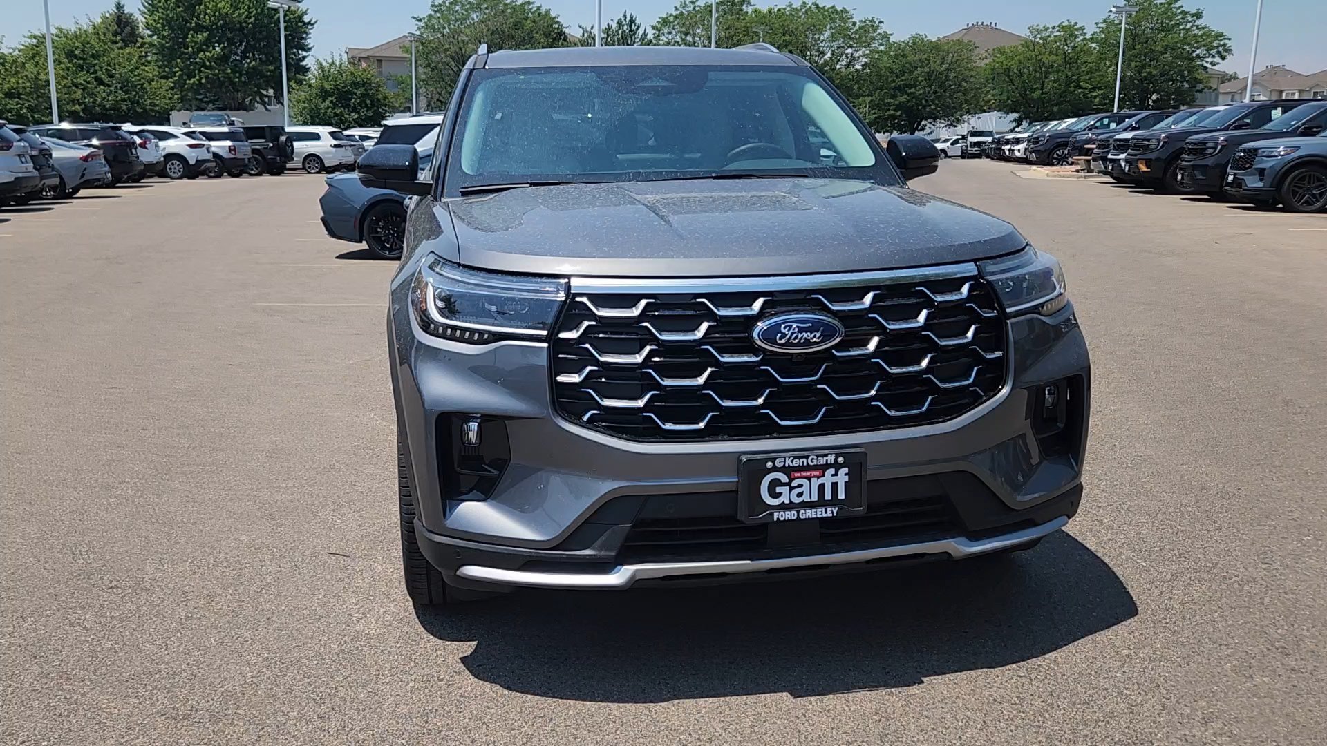New 2026 Carbonized Gray Metallic Ford Platinum image 14