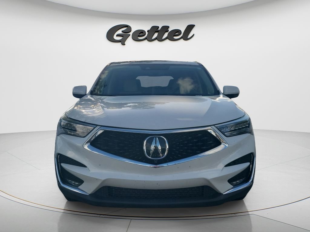 Used 2020 Platinum White Pearl Acura with Advance Package image 2
