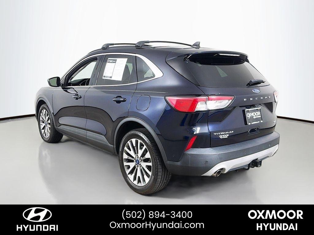 Used 2021 Antimatter Blue Metallic Ford Titanium image 5